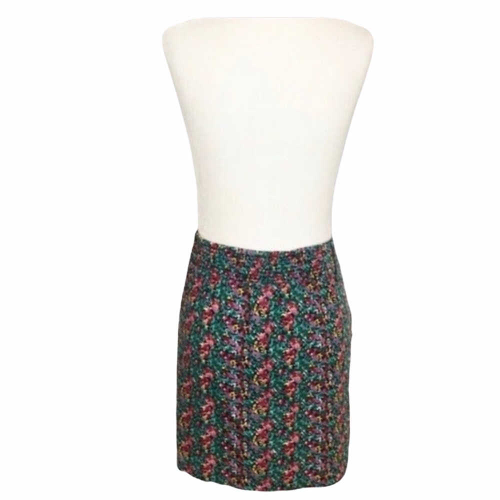 🍄Cooperative floral a-line skirt size L